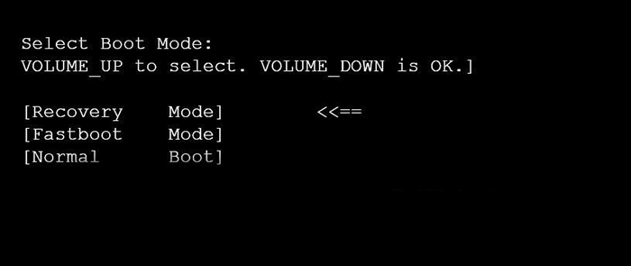 Что делать пишет select boot mode. что такое фастбут на телефонах xiaomi и способы выхода из режима