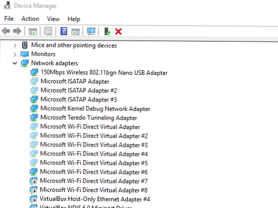 Виртуальный адаптер windows. Microsoft Wi-Fi direct Virtual Adapter.