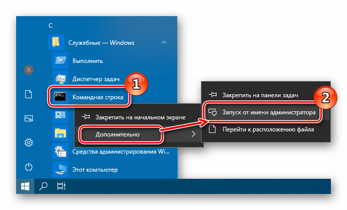 Пять способов открыть командную строку в windows 10