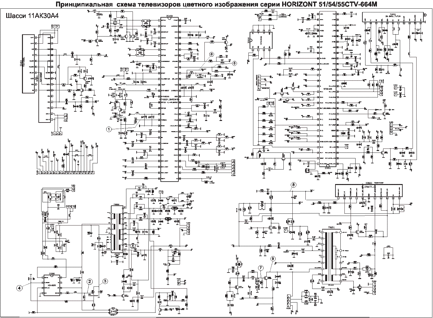 Шасси m28 схема