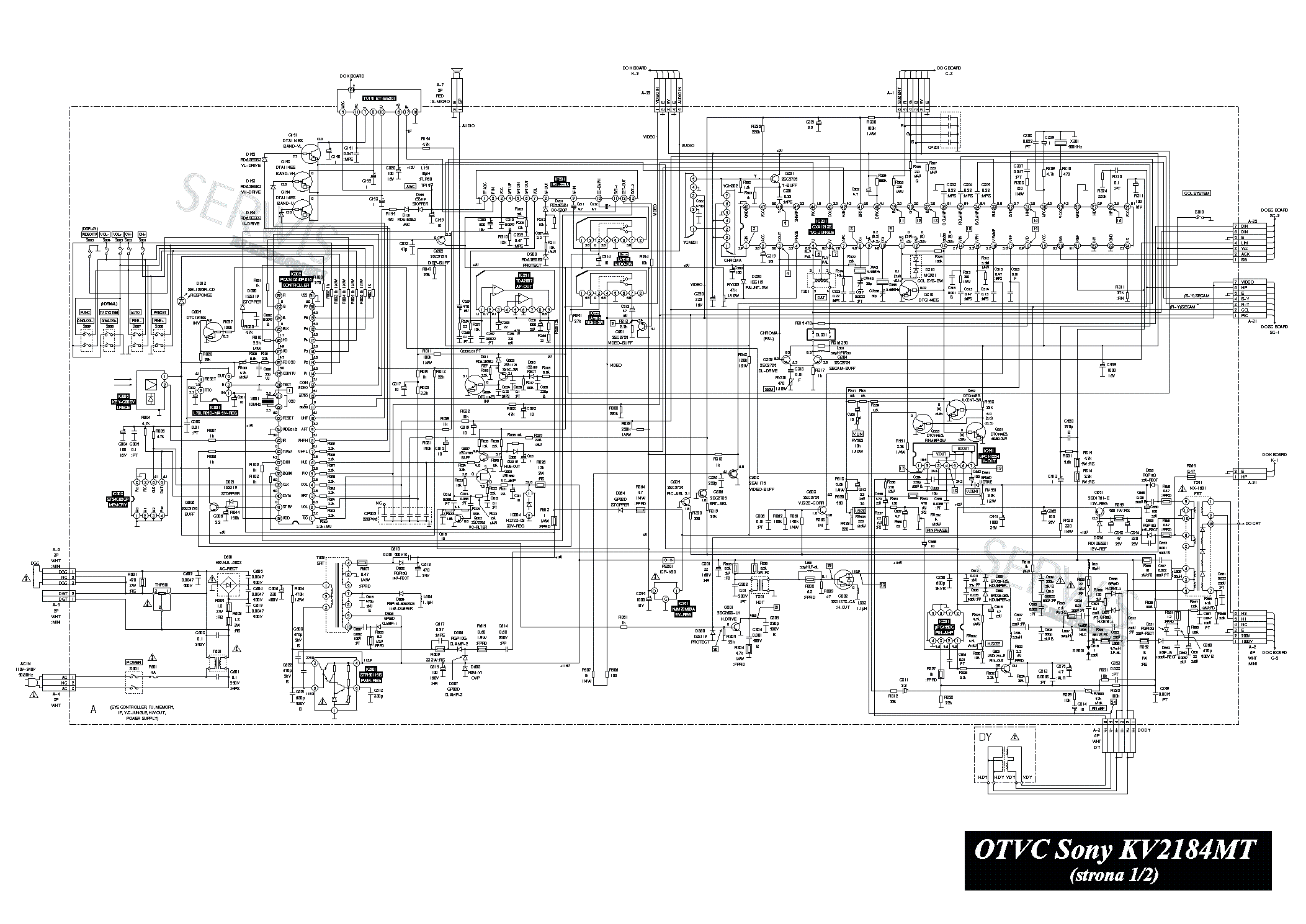 Sony kdl 40r483b схема