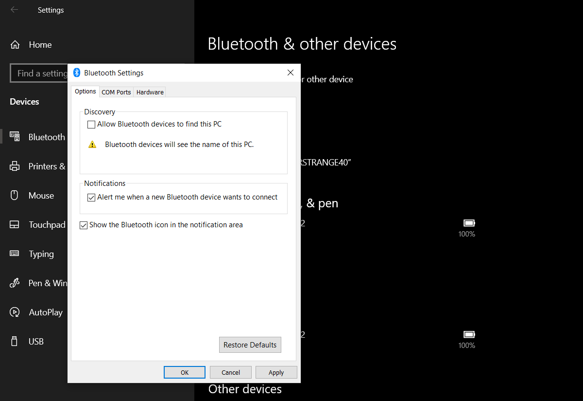 Как включить bluetooth в windows 11, если он не работает