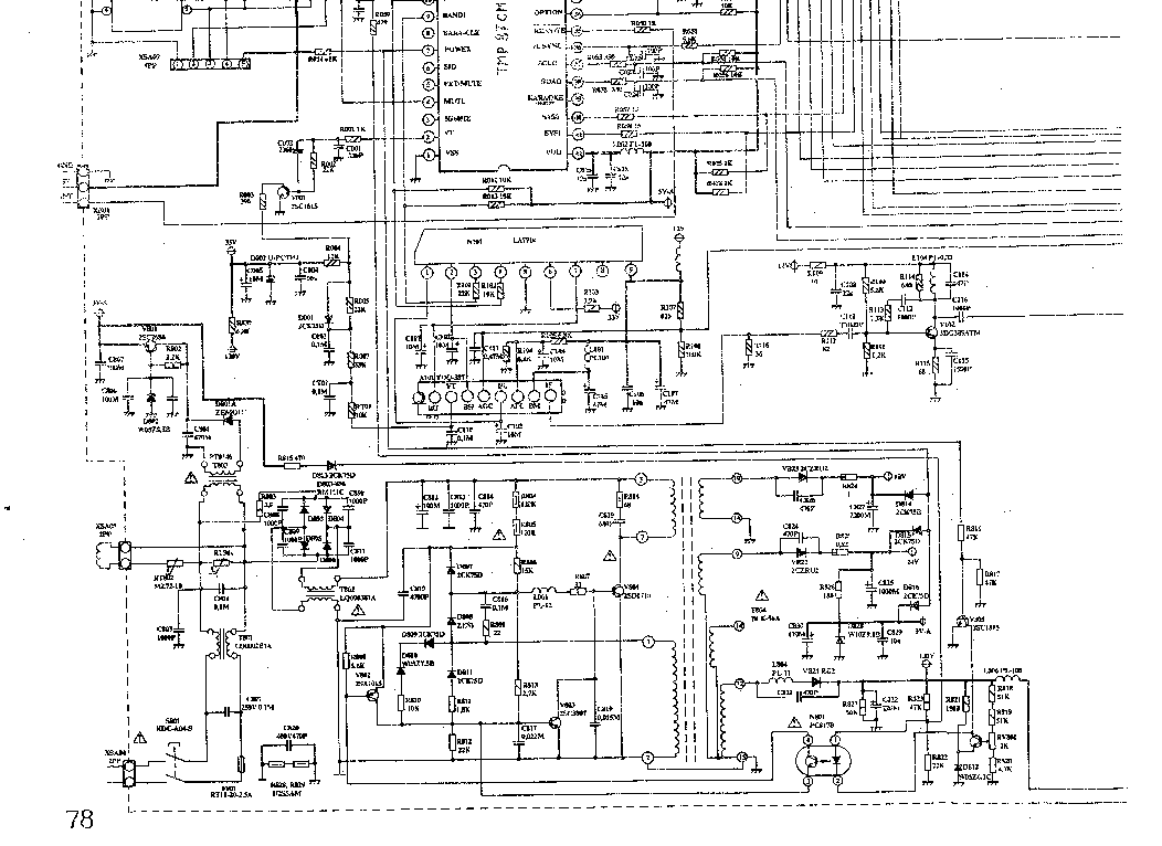 Шасси kd 035c схема