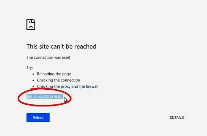 Код ошибки err connection reset — соединение сброшено: восстанавливаем доступ к нужным интернет сайтам
