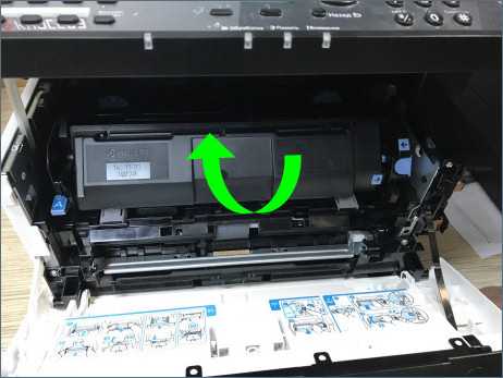 Kyocera ecosys m2035dn узел проявки не установлен