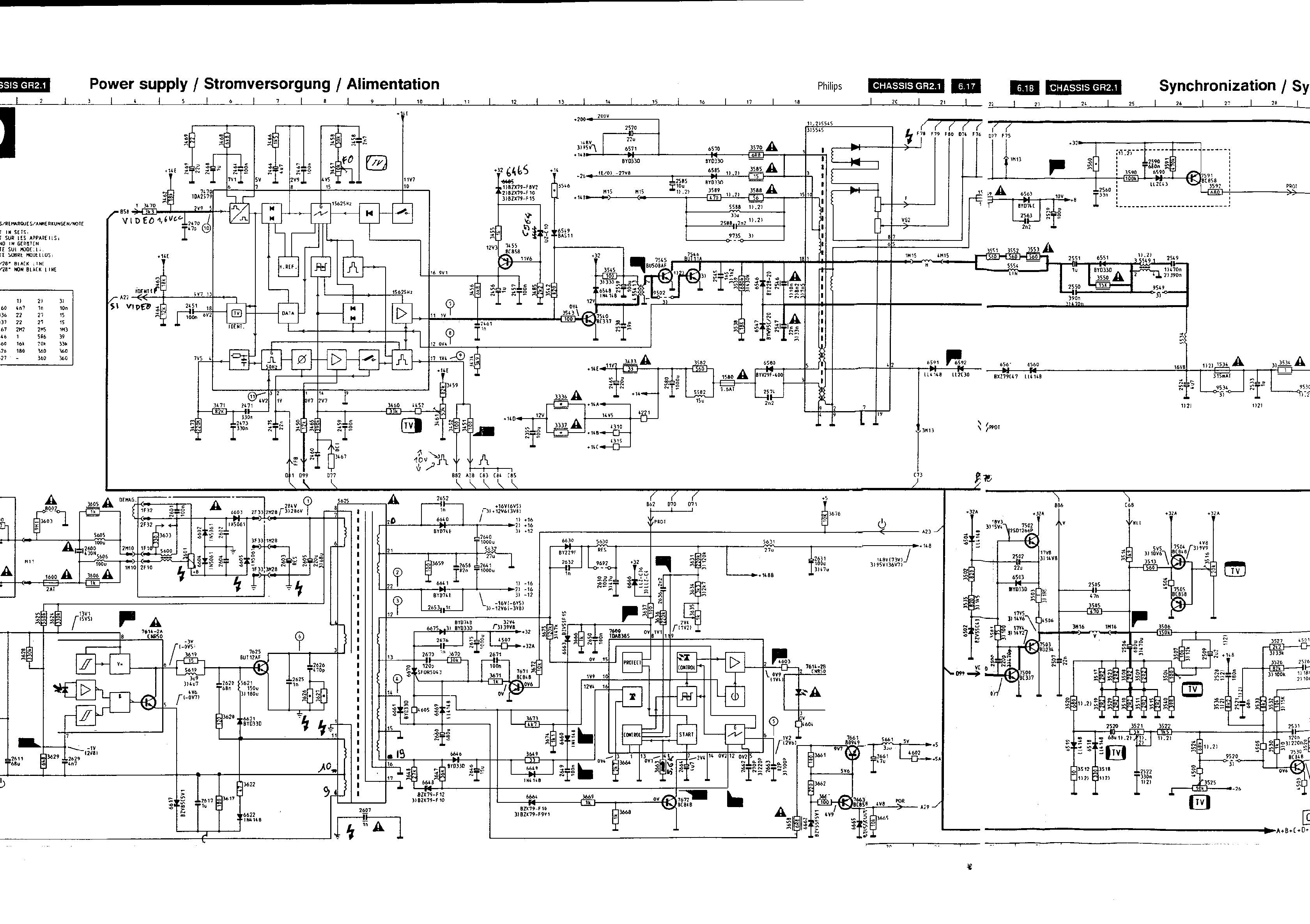 Philips 32pfl5405h схема