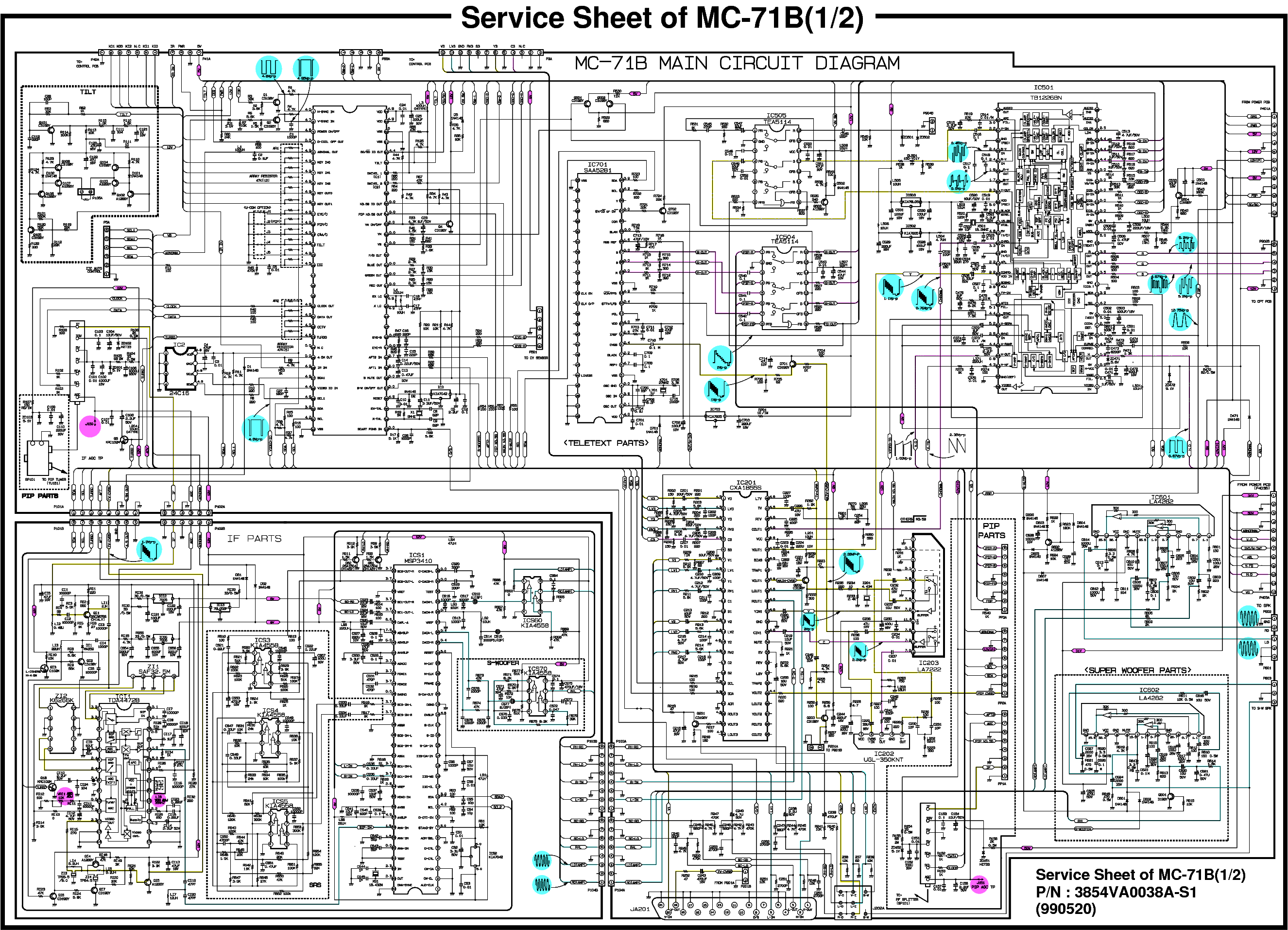 Lg 32la64xx, 32la644v (chassis:ld33b) service manual — view online or download repair manual