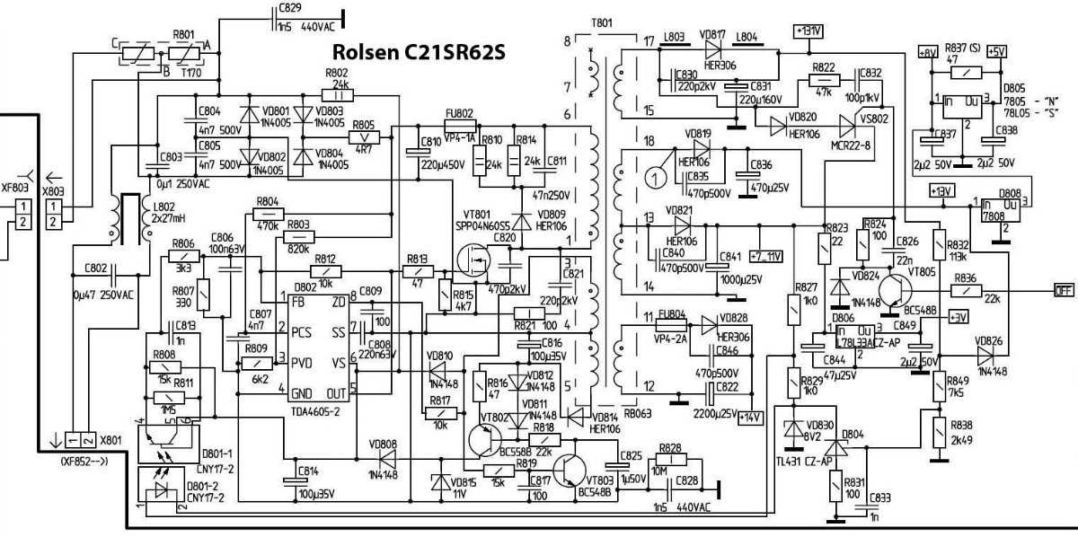 Rolsen rl 20x30 схема