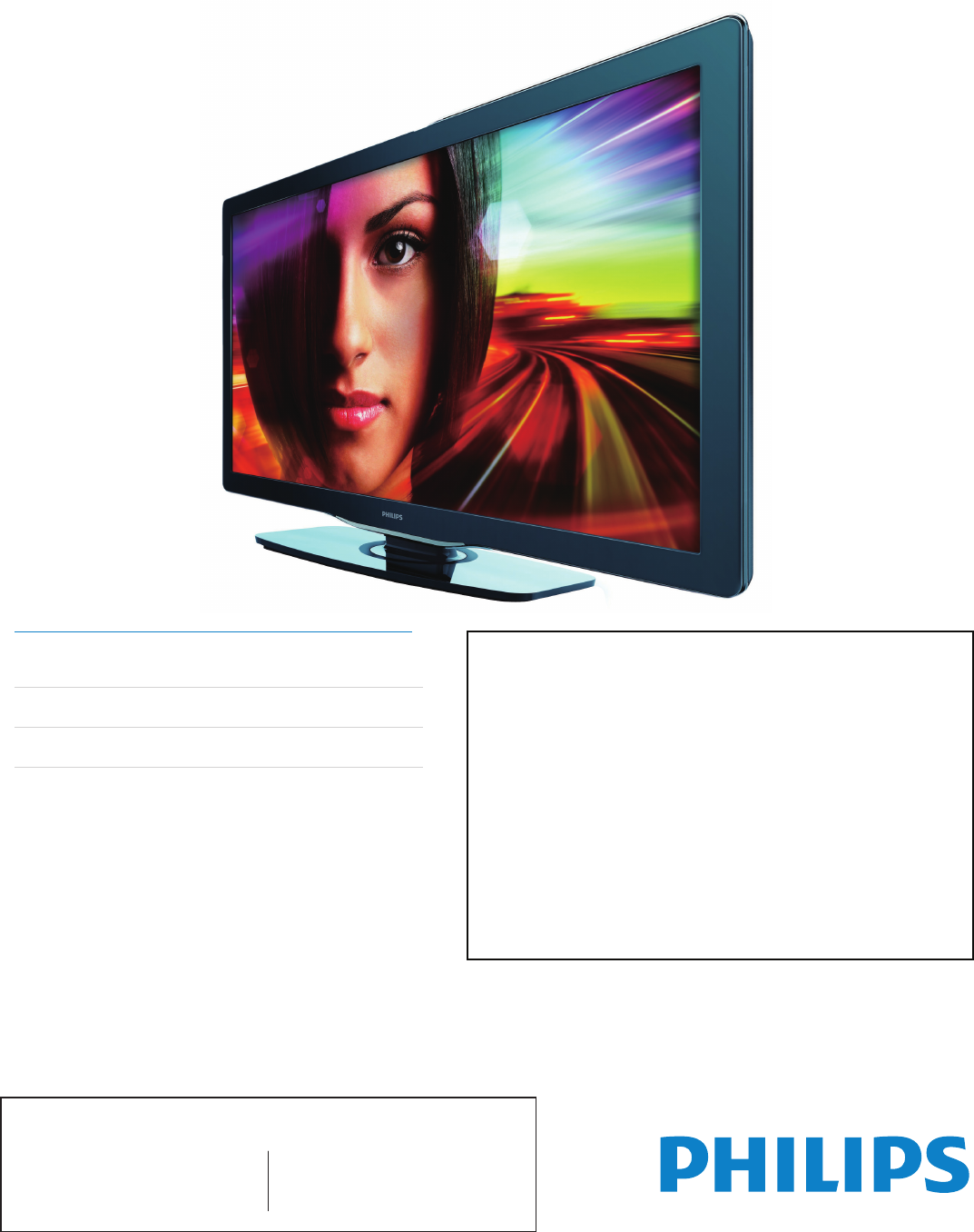 Widescreen flat tv 37pf7321/98 | philips