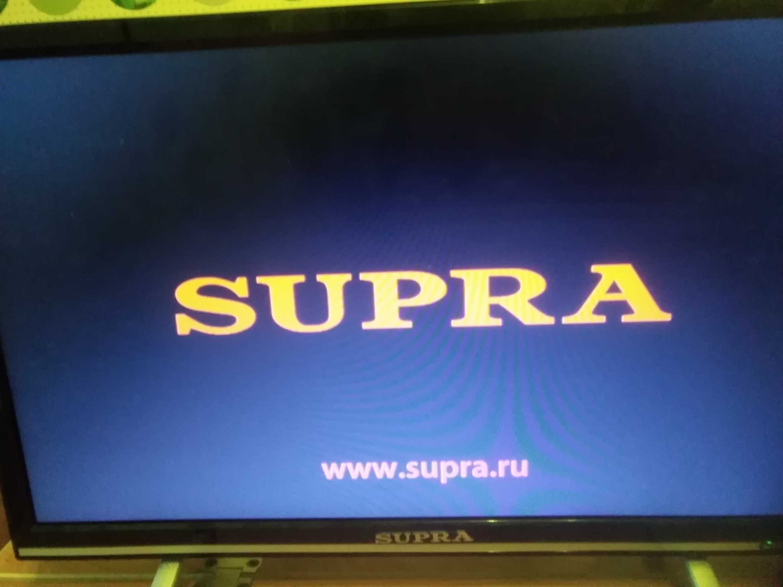 Supra stv lc1917w синий индикатор нет звука подсветки и изображения