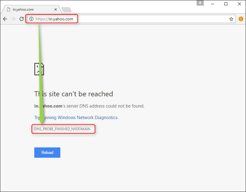Ошибка dns_probe_finished_nxdomain - что это и как ее исправить?