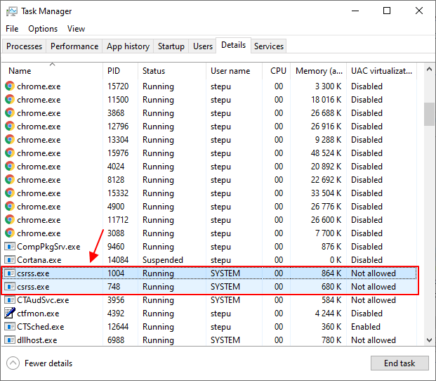 Процессы exe. Как завершить процесс csrss.exe. Csrss.exe что это за процесс Windows 7. CSRHCRPSERVER. Windows 10 BONZKILL exe.