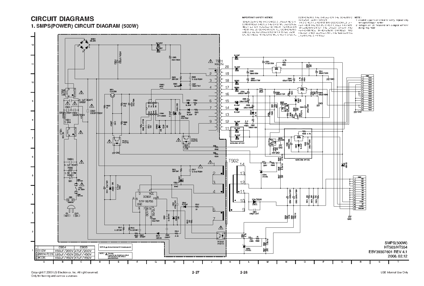 32la64xx, 32la644v (chassis:ld33b) — lg tv service manual (repair manual)