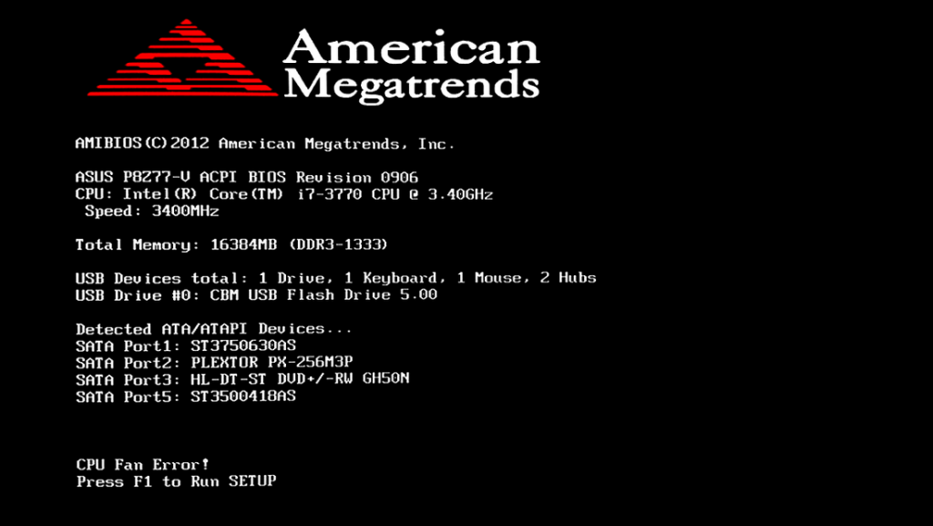 Cpu fan error при загрузке как исправить, основные причины