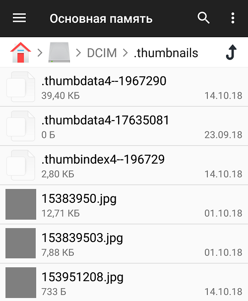 Удалил папку thumbnails а память не прибавилась. на смартфоне или планшете thumbnails – что это за папка и можно ли ее удалять