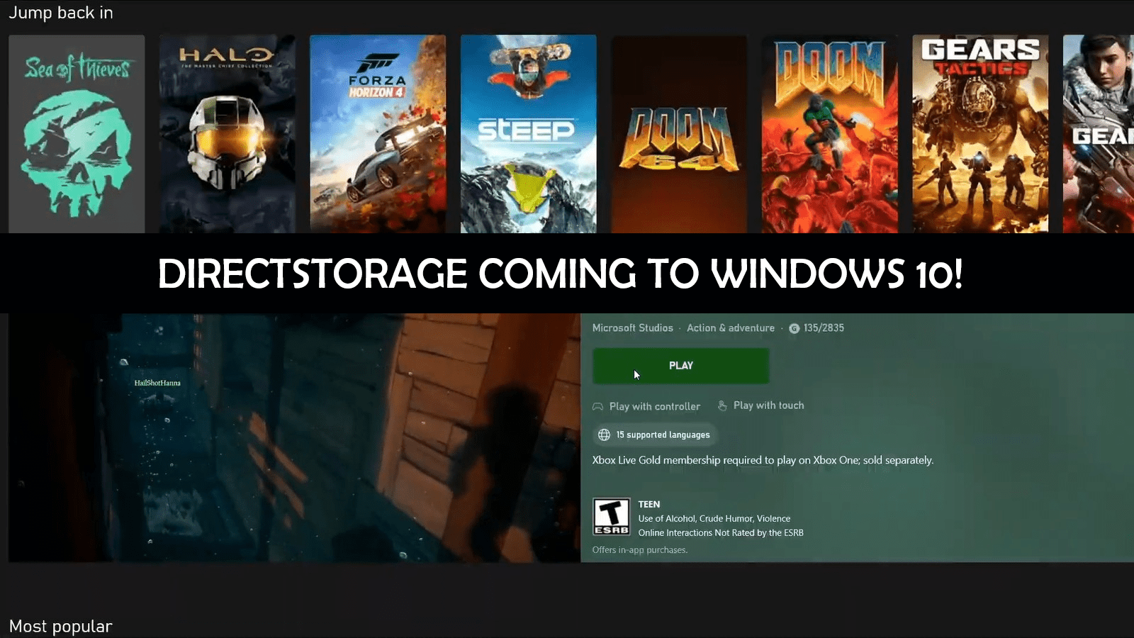Как включить direct storage на windows 11, 10, что такое directstorage api