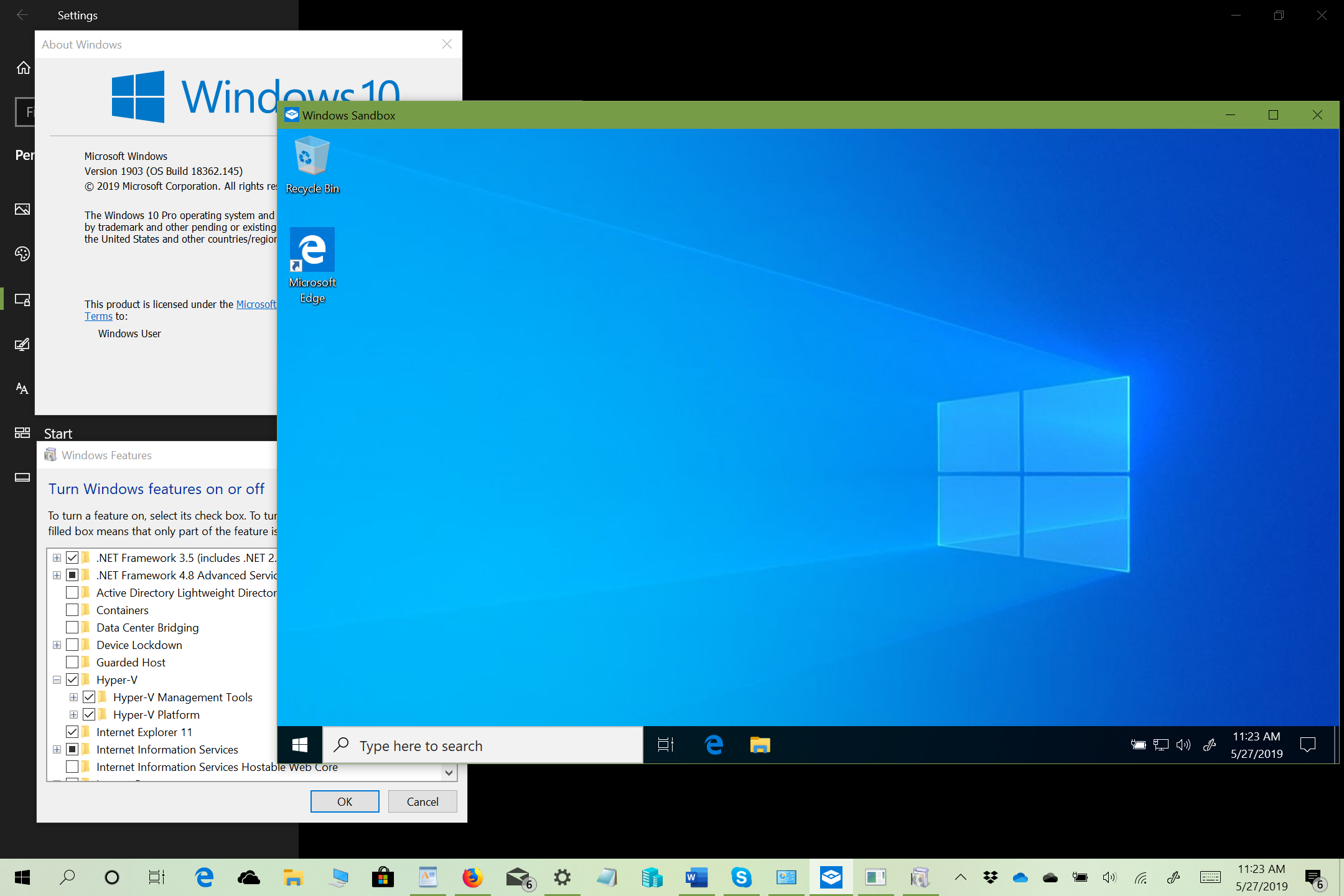 Песочница windows 10 — что это и зачем нужно? песочница windows 10 (windows sandbox): безопасная изолированная среда