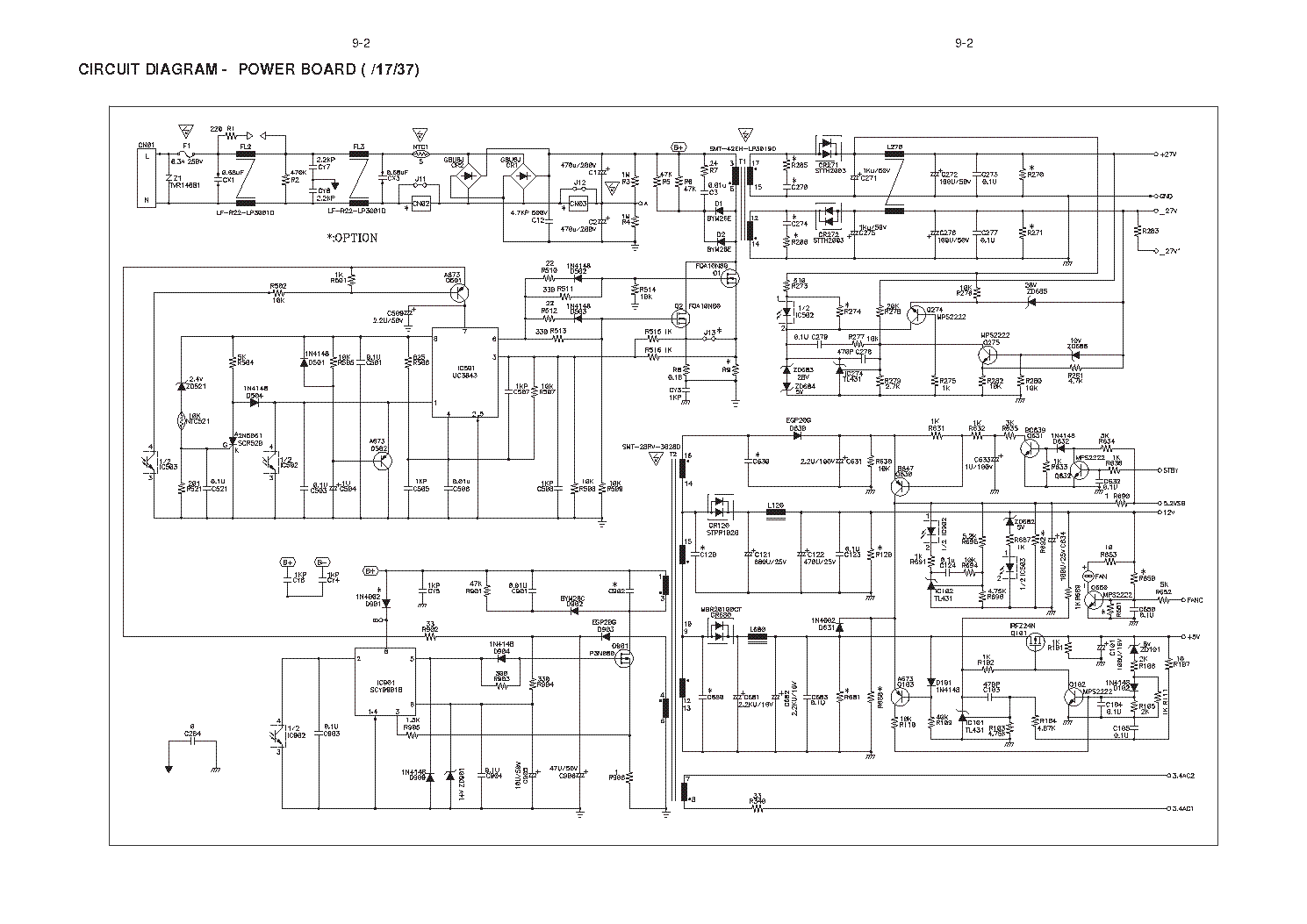 Philips 42pfl3208t 60 ремонт подсветки
