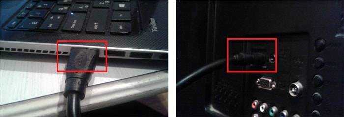 Как подключить ноутбук к телевизору через кабель hdmi: пошаговая инструкция по настройке