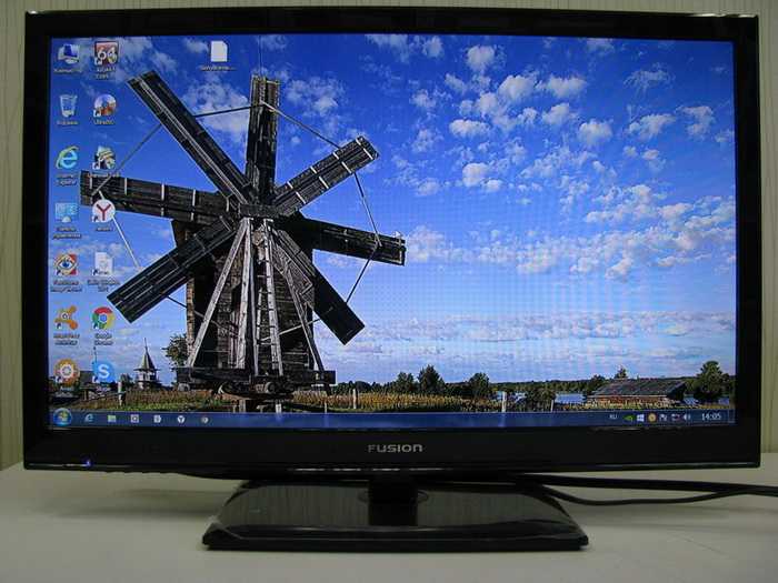 Телевизор fusion с встроенным цифровым приёмником dvb-t2
