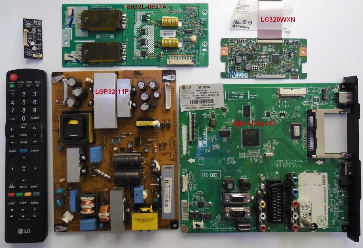 Lg 32lk330 - описание