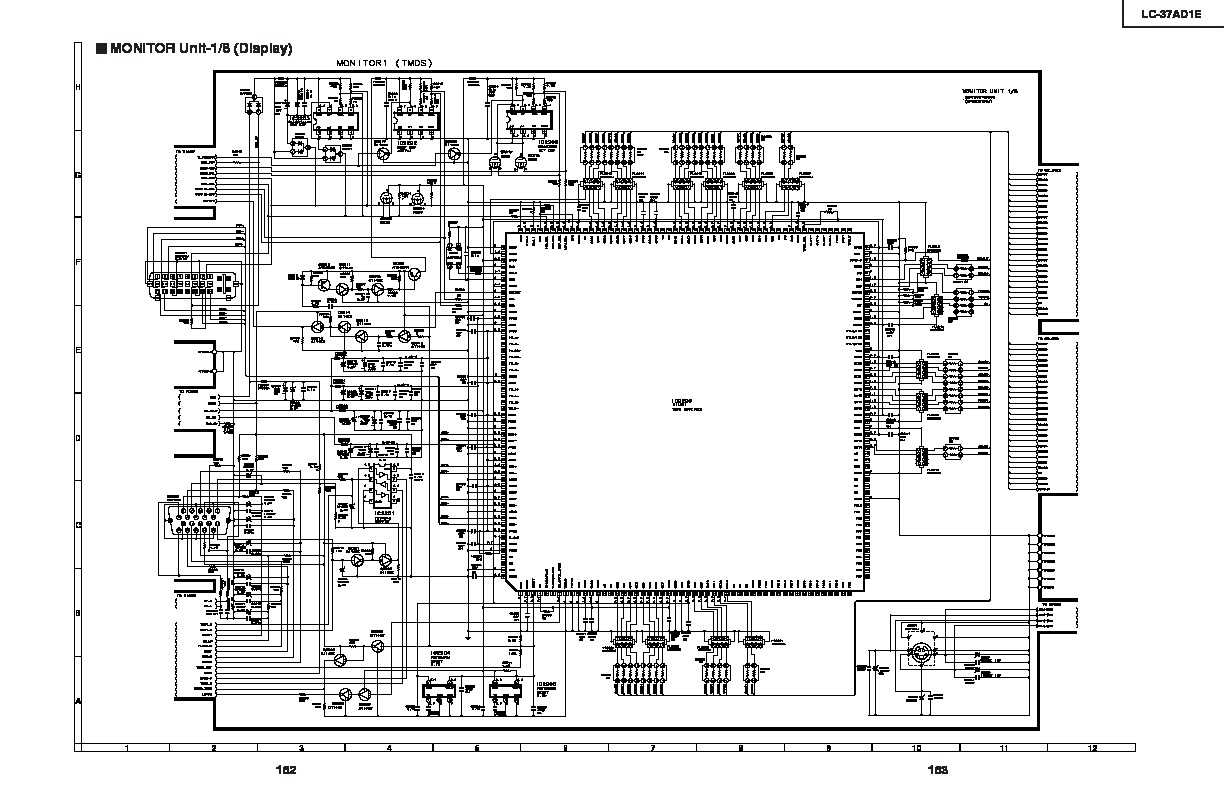 Lc-32p55e (serv.man24). lc37p55e power unit schematic diagrams — sharp tv service manual (repair manual)