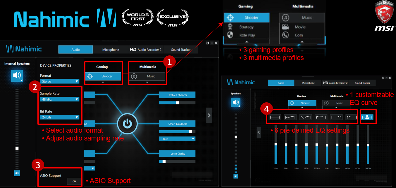 Nahimic mirror. Аудиосистема Nahimic. Драйвер Nahimic что это. MSI эквалайзер. Xonar Audio Nahimic.