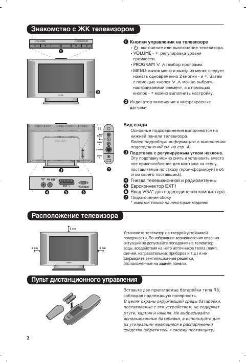 Manual philips 20pf8846 lcd television