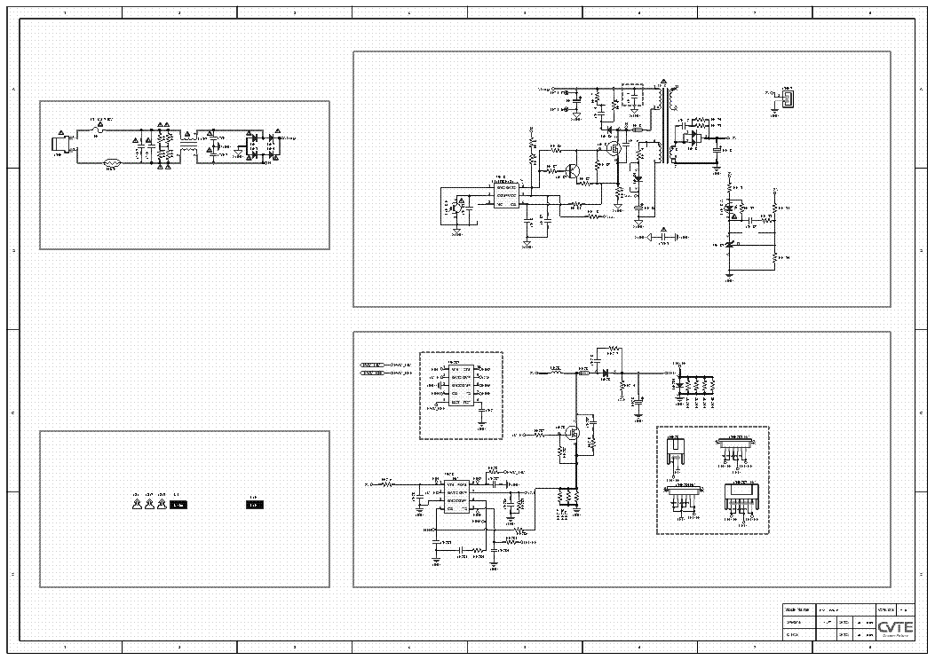 Haier le32m600 схема