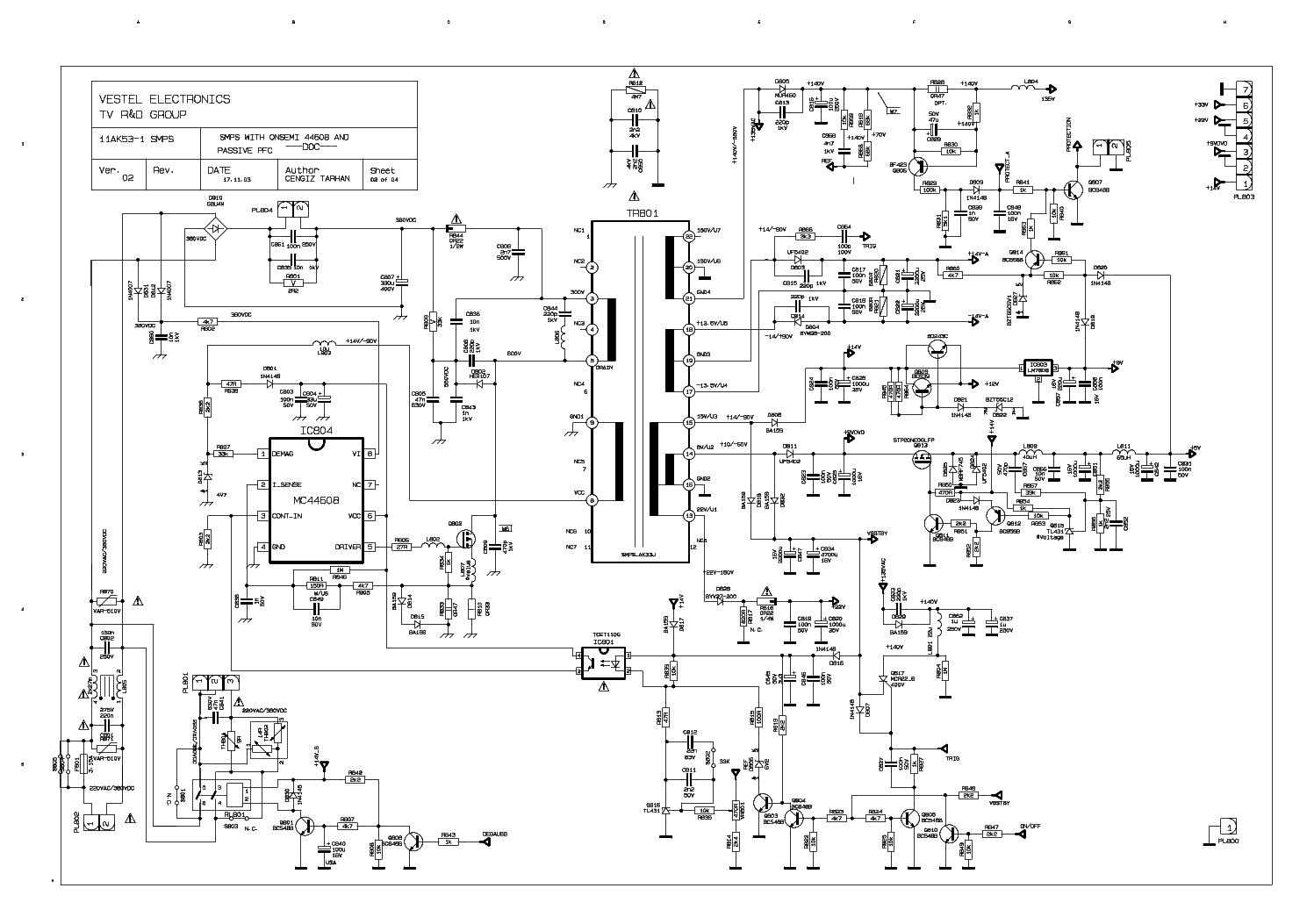 Elenberg cas 2130 схема