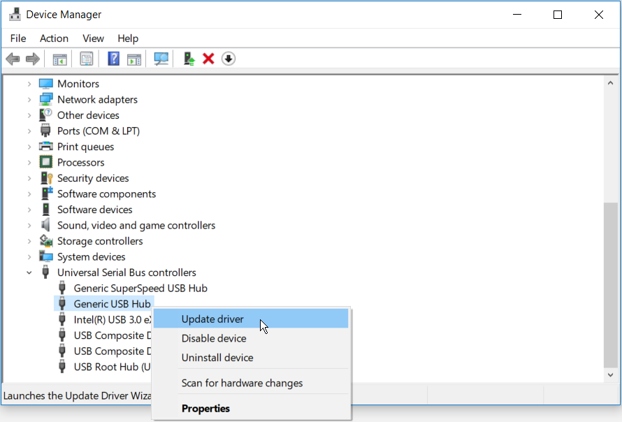 Исправление ошибки «usb device over current status detected»