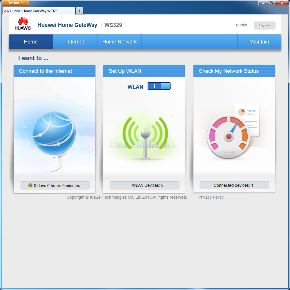 Huawei - настройка роутера для создания домашней сети wifi