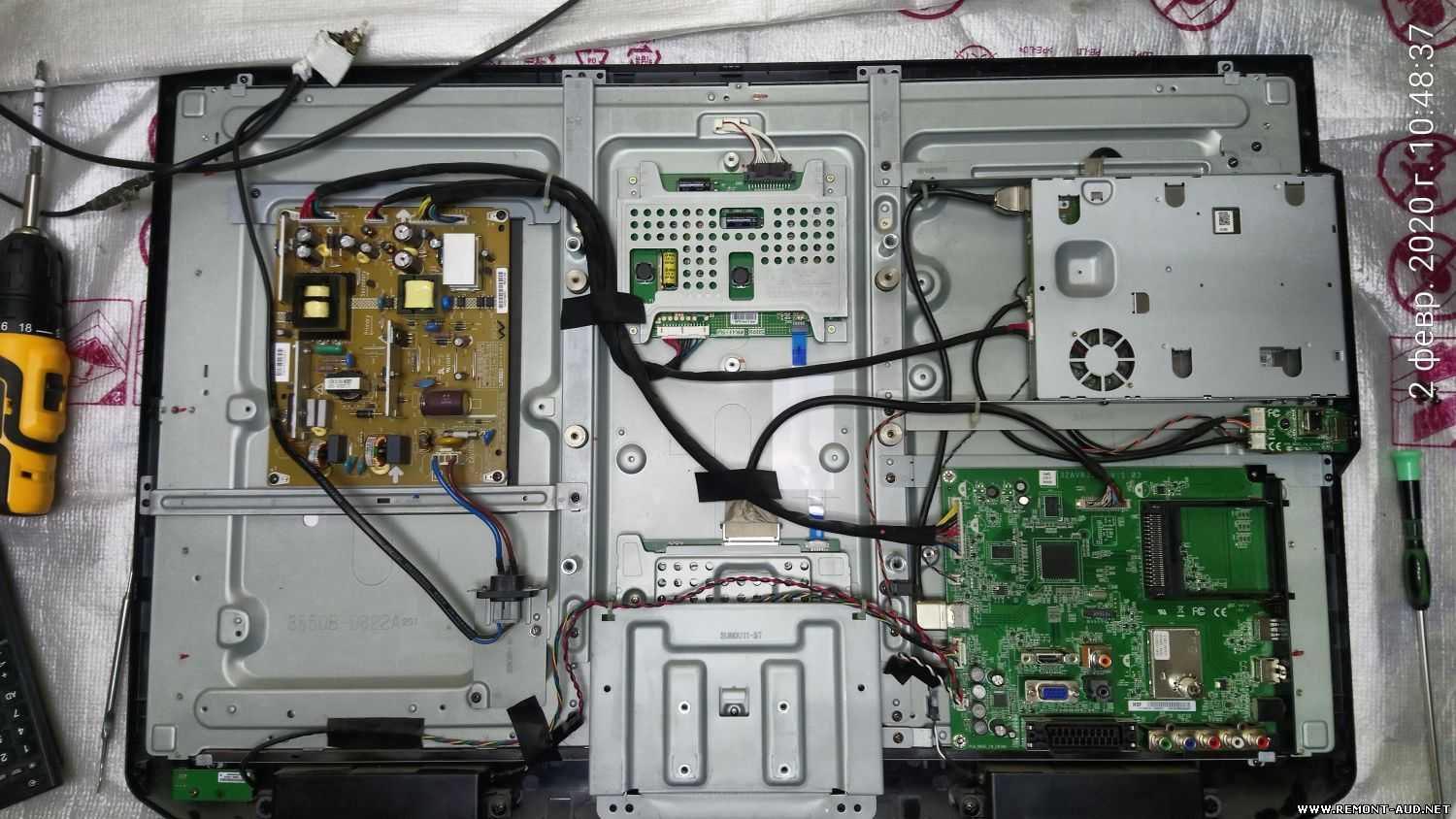 Ремонт телевизора toshiba 32av933rb