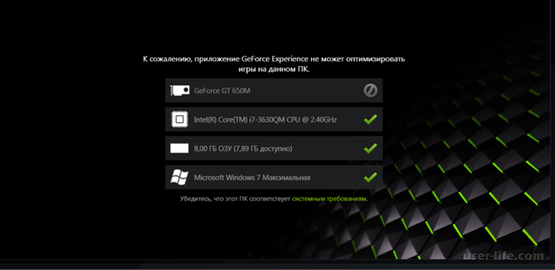 Как исправить наложение nvidia, не работающее в windows