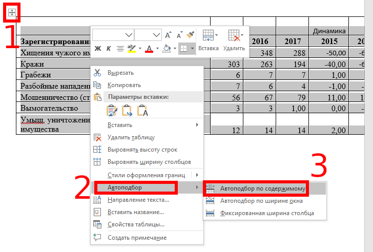 Образцы таблиц в word скачать бесплатно