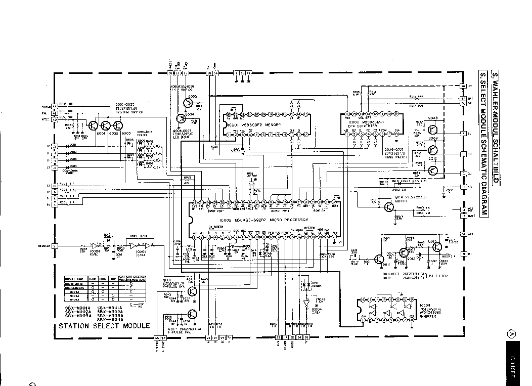 Схема jvc av 21me