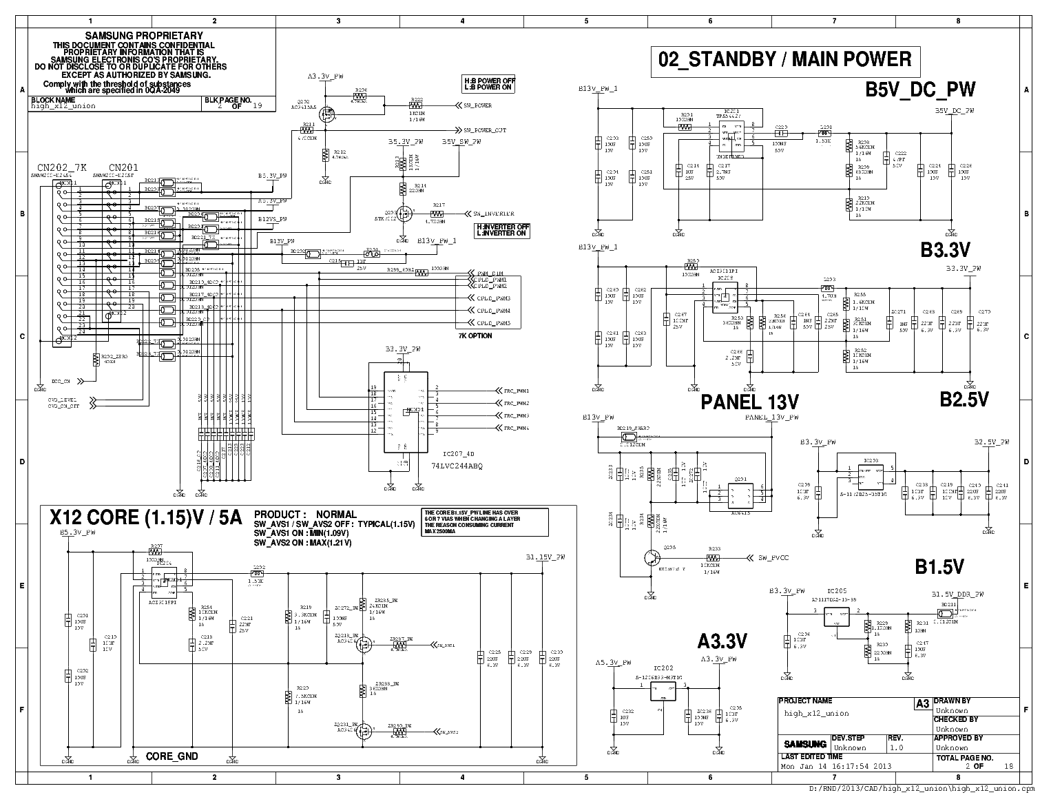 Принципиальная схема телевизора самсунг ue22f5400ak