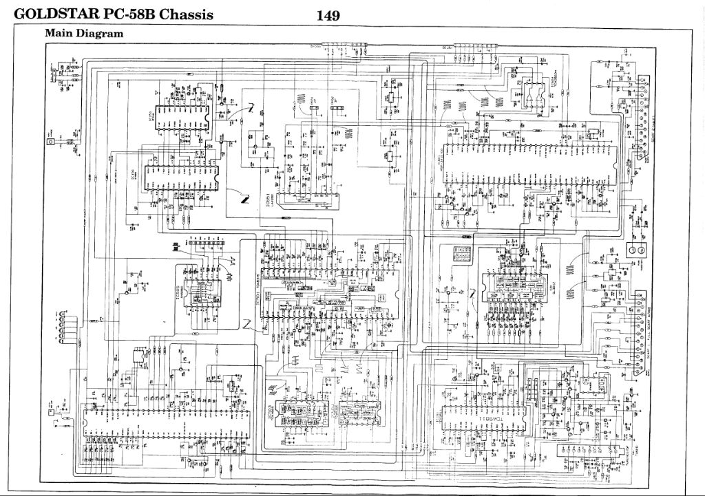 Lg cf 21d70k схема