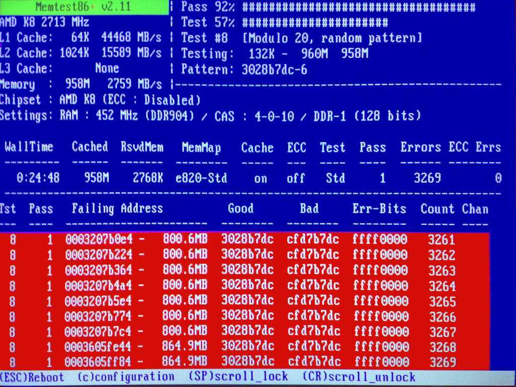 Как пользоваться memtest86