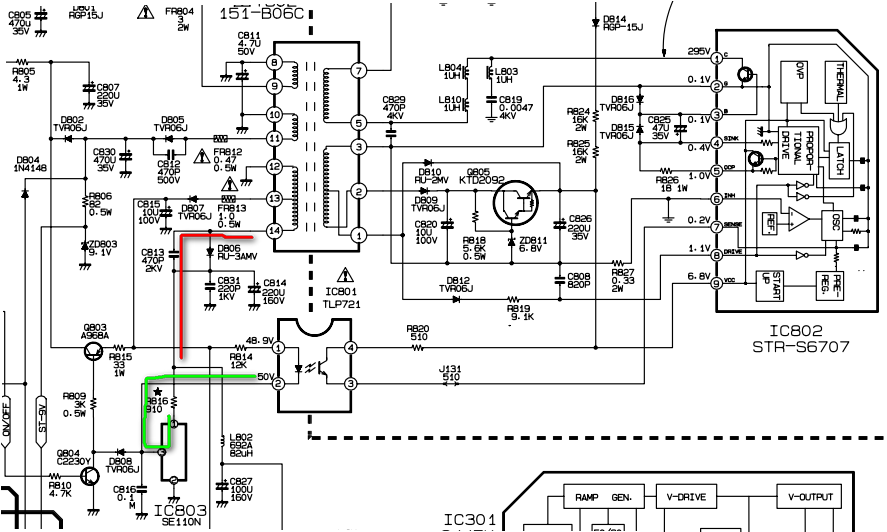 Ремонт подсветки lg 32lb561v