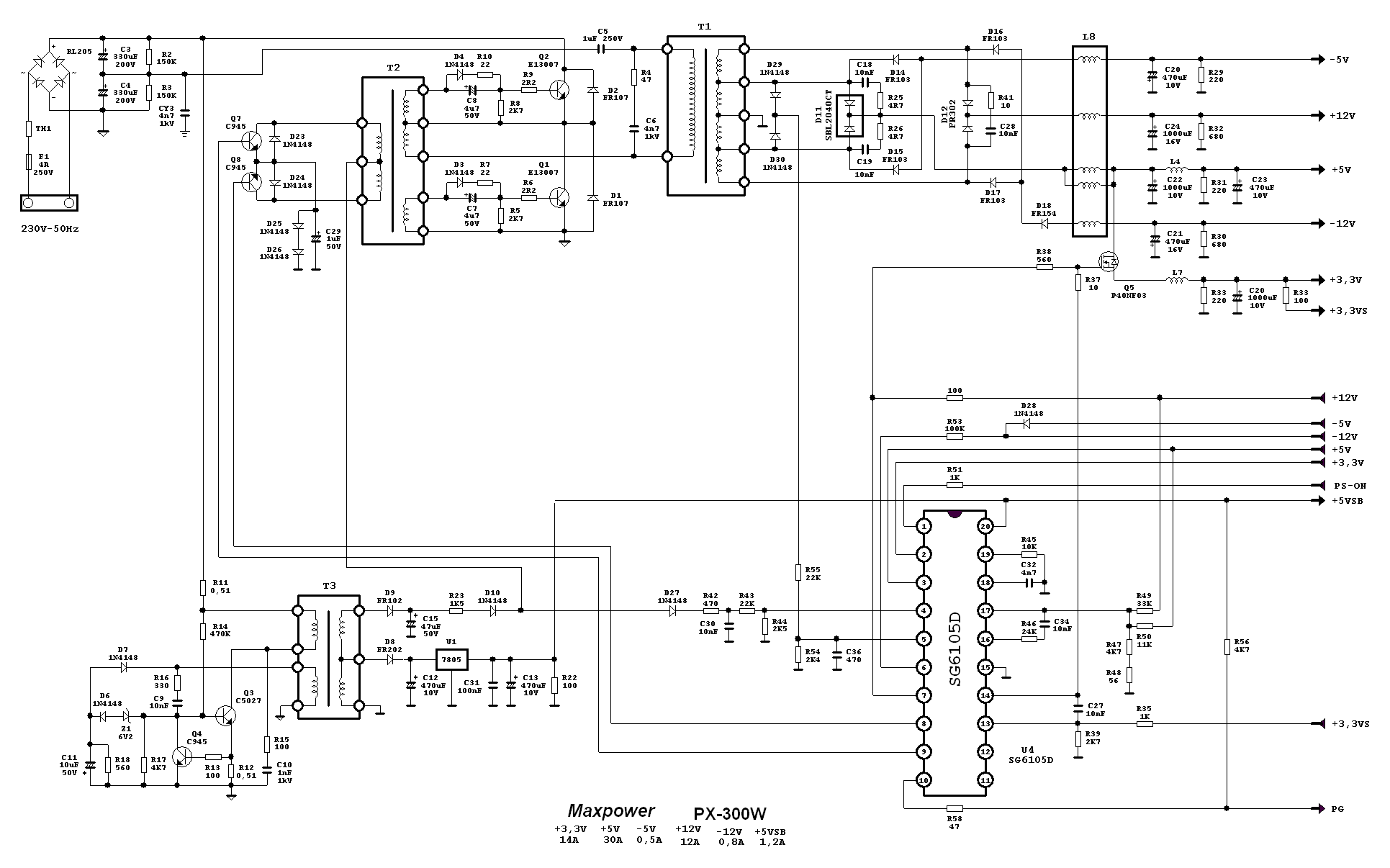 Схема hipro hp d2537f3p